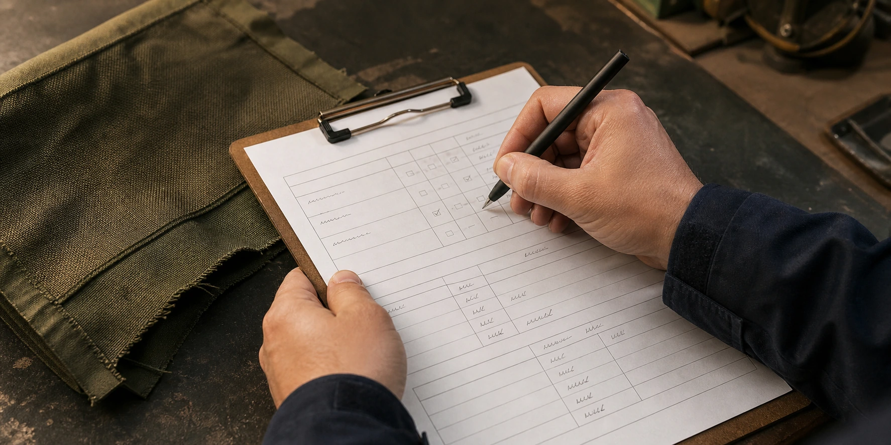 Inspector writing a clear issue summary